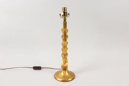 Gold Leaf Gilt Alessandro Lamp