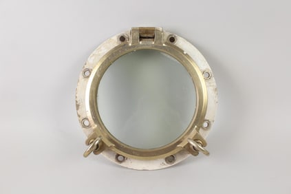 Nautical Brass Ship's Porthole Window