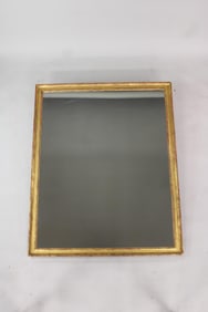 Large Gold Gilt Wood Mirror, 4.5x5.5ft