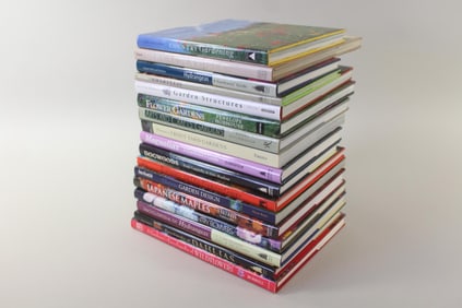 Lot of 17 Gardening Books; Flowers, Dogwoods, Hydrangeas