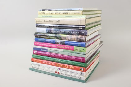 Lot of 17 Gardening Books; Garden, Flowers