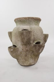 Cast Stone Concrete Strawberry Jar Planter