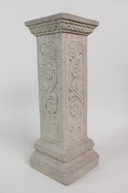 Cast Stone Concrete Square Garden Pedestal