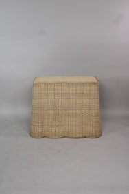 Rattan Ripple Console Table, Soane Britain