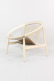 Mid Century Modern Ringstol Chair by Illum Wikkelso