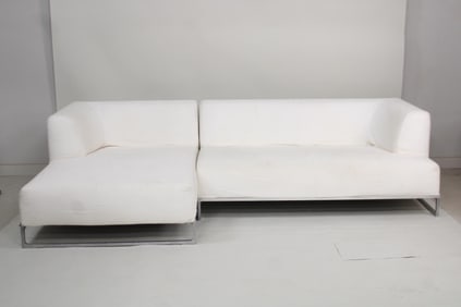 Two-Piece Sectional Sofa by Antonio Citterio for B&B Italia