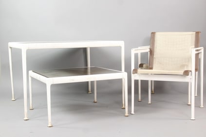 Set of 2 Chairs & 2 Tables by Richard Schultz