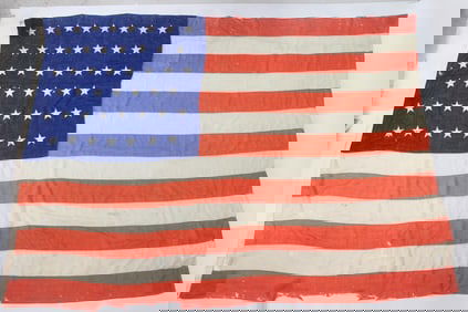 Large 45-Star US American Flag