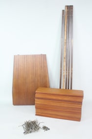 Danish Modern Wall Unit Desk Surface and Shelves, Poul Cadovius