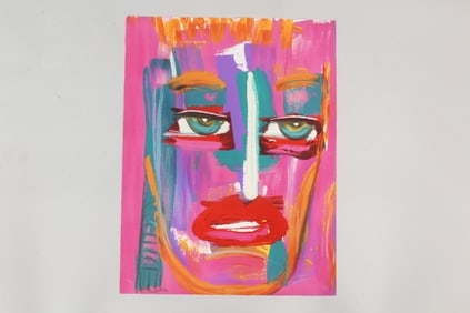 Donna Summer, Passion (Face to Face), Lithograph