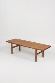 Danish Modern Simple Teak Coffee Table