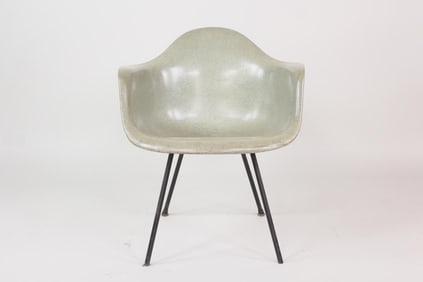 Herman Miller Seafoam Green Shell Eames Arm Chair 1954-55
