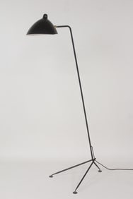 Stilnovo Black Floor Lamp by Serge Mouille