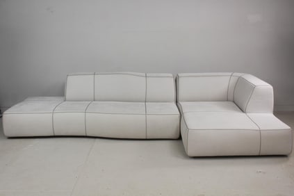 B&B Italia 2-Piece Sectioonal "Bend" Sofa by Patricia Urquiola