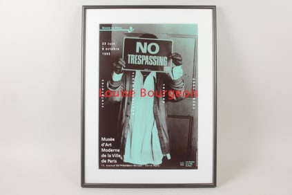 Louise Bourgeois Exhibition Poster Paris 1995
