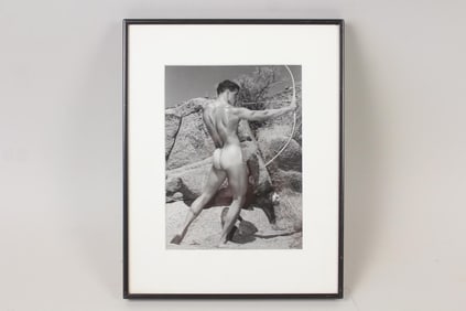 Bruce of LA Gay Male Nude Archer Photograph