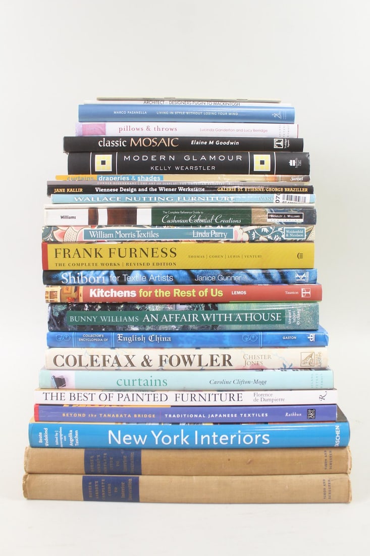 Lot of 25 Home Interior Design & Architecture Coffee Table Books (1 of 17)