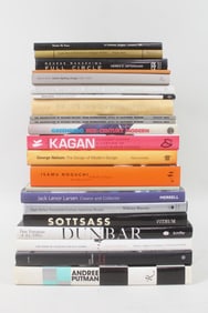 Lot of 22 Mid-Century Modern Design Coffee Table Books