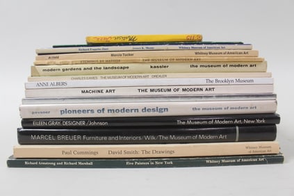 Lot of 16 Art & Design Books & Exhibition Catalogs, Breuer, Eames, Matisse
