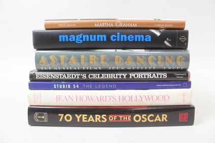 Lot of 7 Hollywood & Dance Coffee Table Books