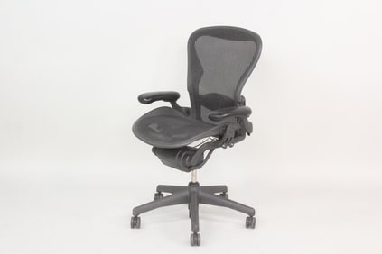 Black Herman Miller Aeron Chair