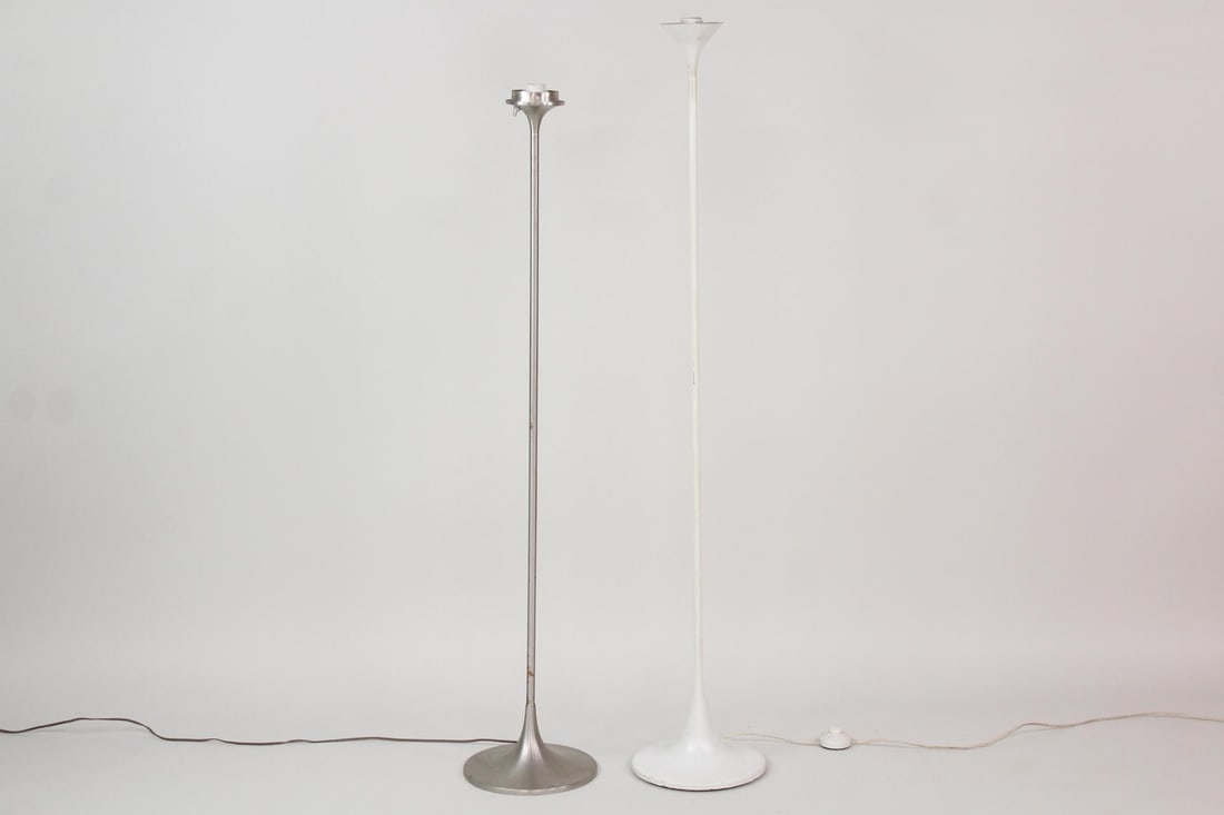 Lot of 2 Mid Century Modern Floor Lamps, Laurel, Made in Switzerland (1 of 12)