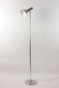 George Kovacs Chrome Spotlight Floor Lamp