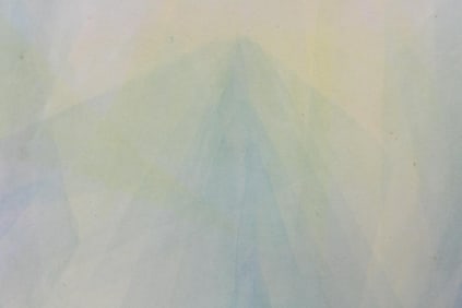 Framed Watercolor Painting, Lazure Waldorf Style