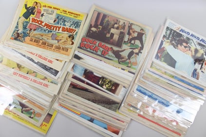 Collection of 74 Movie Theater Lobby Cards