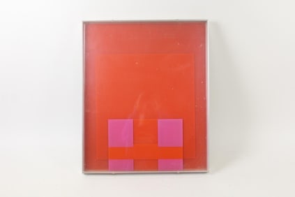 Robyn Denny "Color Box V" Screenprint