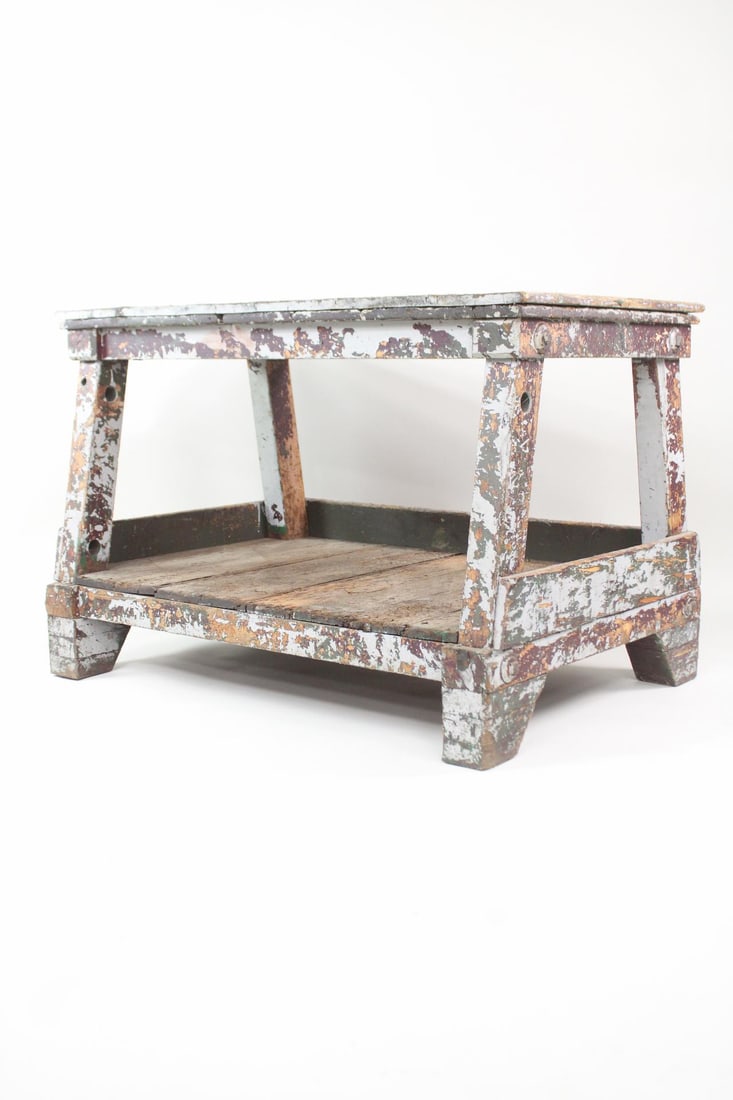 Industrial 2-Tier Factory Work Table (1 of 20)