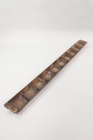 7 foot Long Primitive Carved Wood Dough Riser