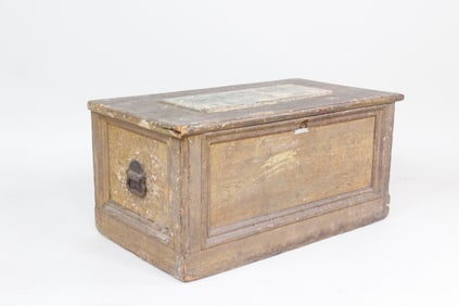 Antique Wooden Carpenter's Tool Chest, Geo. Palmer