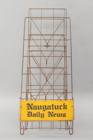 Naugatuck Daily News Newspaper Display Stand