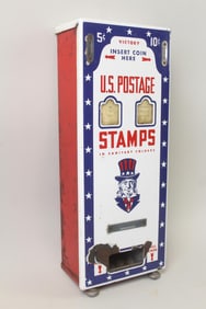 Uncle Sam Victory U.S. Postage Stamps Machine