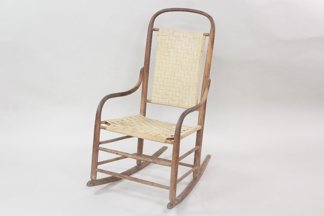 19th C. Shaker Bentwood Rocking Chair (1 of 15)