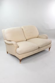 Upholstered Rolled Arm Sofa, Lee Industries