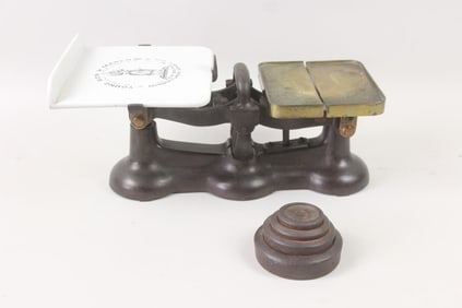 Young Son and Marlow General Store Candy Balance Scale