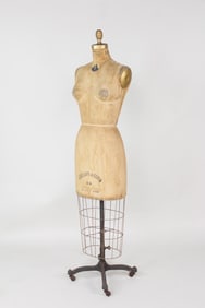 Bauman Collapsible Female Dress Form Size 10, Mannequin
