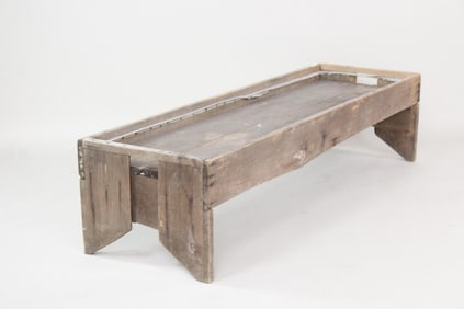 Primitive Low Rise Wooden 6 Ft Planter Table