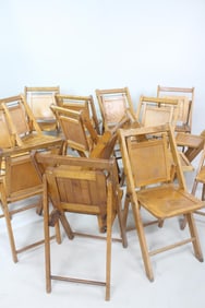 Group of 23 Folding Chairs, Wedding Event Venue