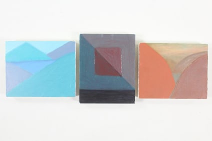 Group of 3 Clark Murray Expressionist Paintings, Abstract & Landscapes