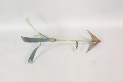 Folk Art Handmade Arrow Directional Weathervane
