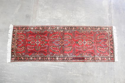 Persian Hamedan Mehraban Rug Oriental Runner Rug, 9x3 Ft