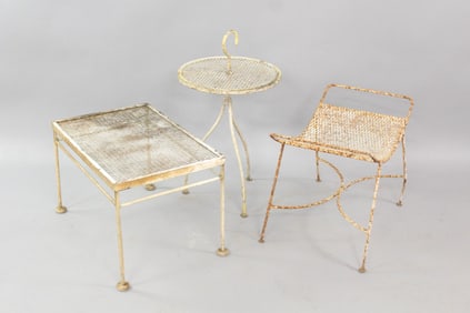 Lot of 3 Mid-Century Modern Side Tables, Tempestini for Salterini
