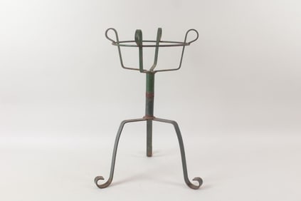 Wrought Iron Single Pot Plant Stand