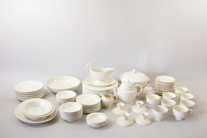 Large 94 Pc Lot of Wedgwood Edme Dishes