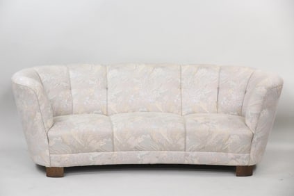 Danish Modern Banana Sofa