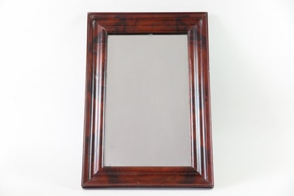 Empire Figured Wood Ogee Mirror