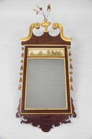 Federal Mahogany Gilt Pier Mirror, 2 of 2